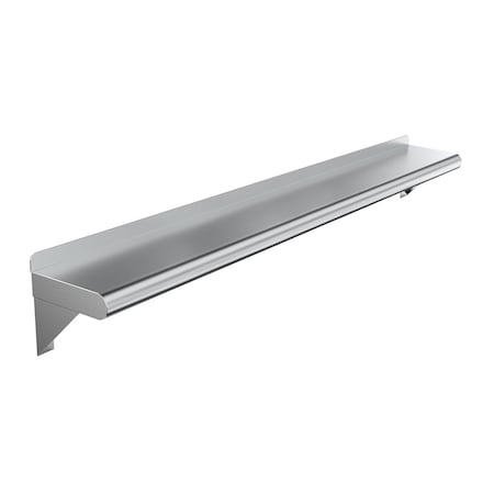 Amgood 8 in. x 48 in. Stainless Steel Wall Shelf AMG WS-0848